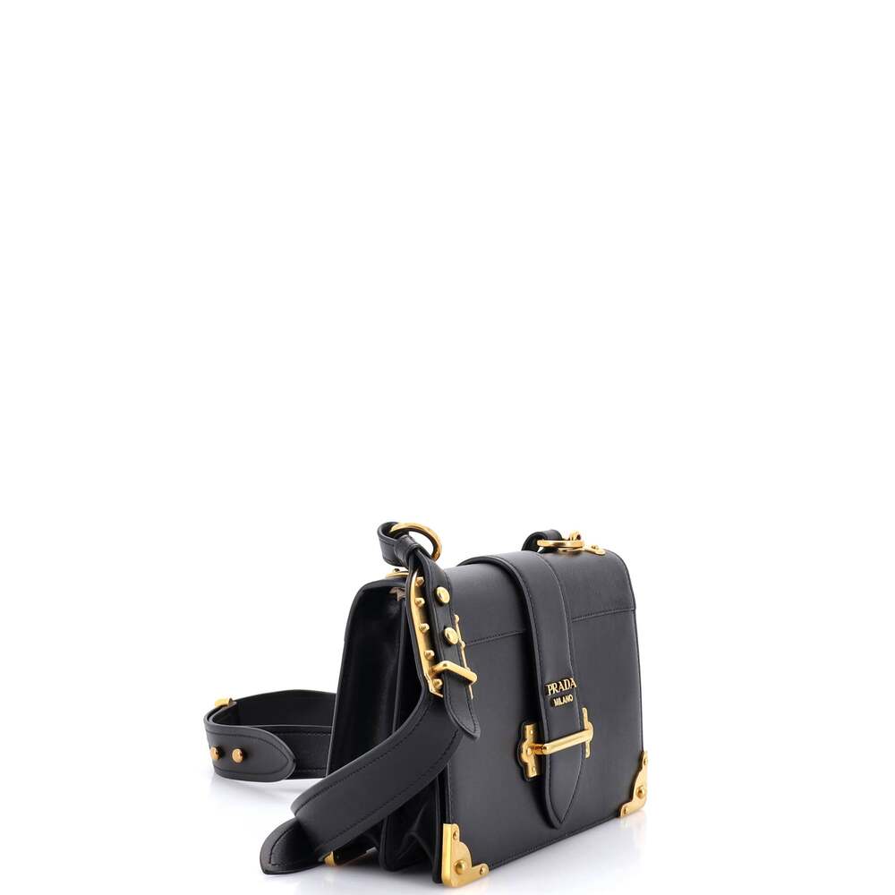 Prada Cahier Crossbody Bag Leather And #260872P21B - Picture 2 of 8